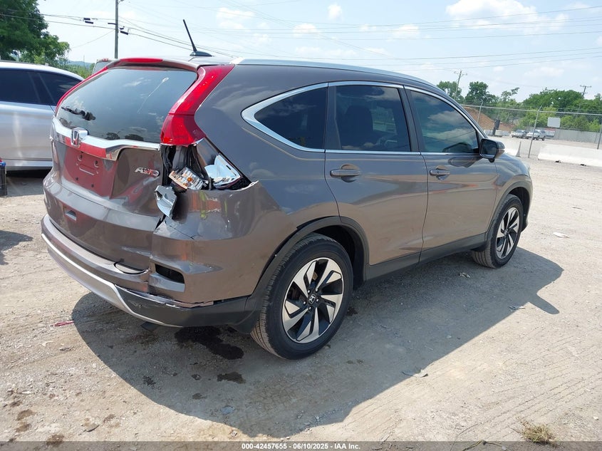 2015 HONDA CR-V TOURING - 5J6RM4H90FL077037