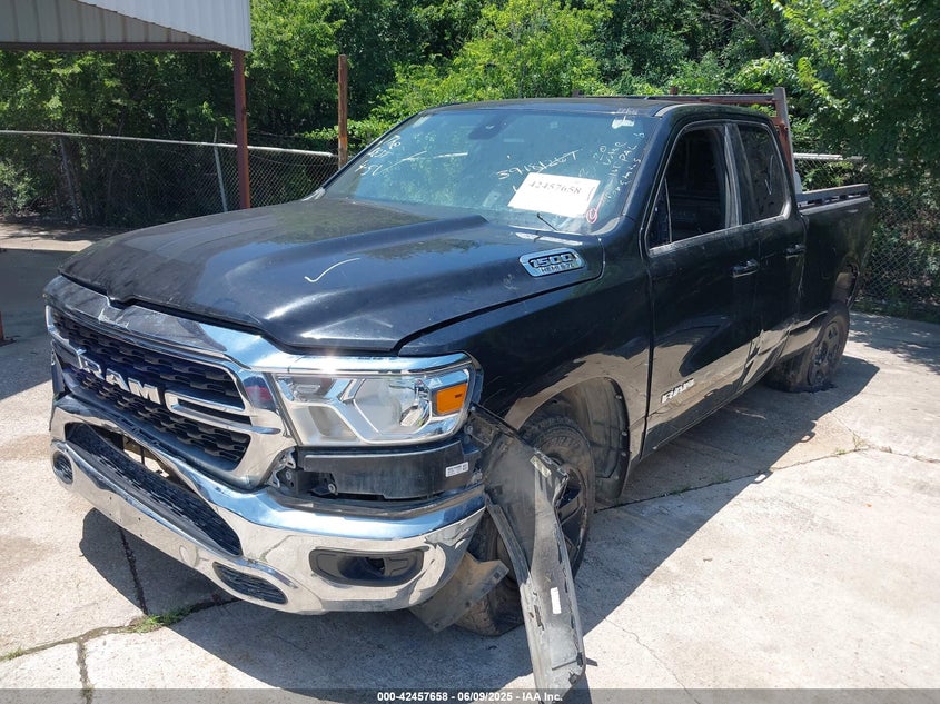 2022 RAM 1500 VIN: 1C6RREBT9NN329007