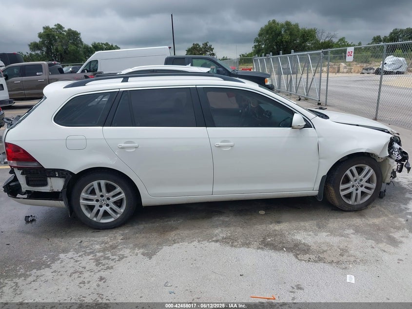 2012 Volkswagen Jetta Sportwagen 2.0L Tdi VIN: 3VWPL7AJ1CM637497 Lot: 42458017