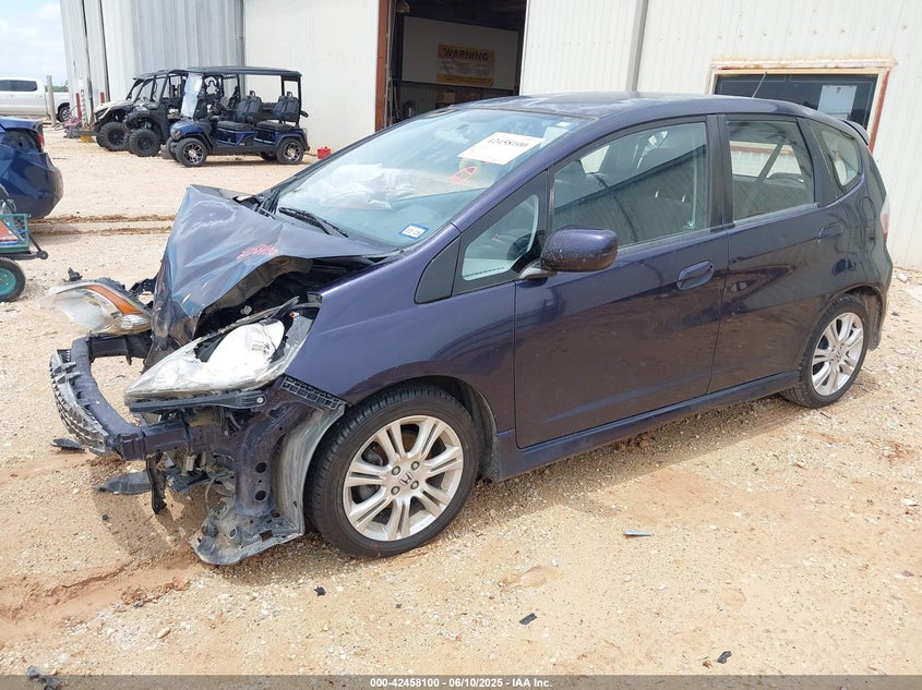 2009 HONDA FIT VIN: JHMGE88489S046424