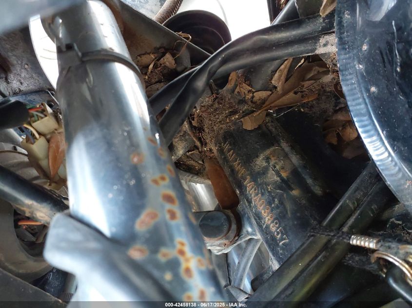 1994 Kawasaki Ex250 VIN: JKAEXMF14RA038857 Lot: 42458138