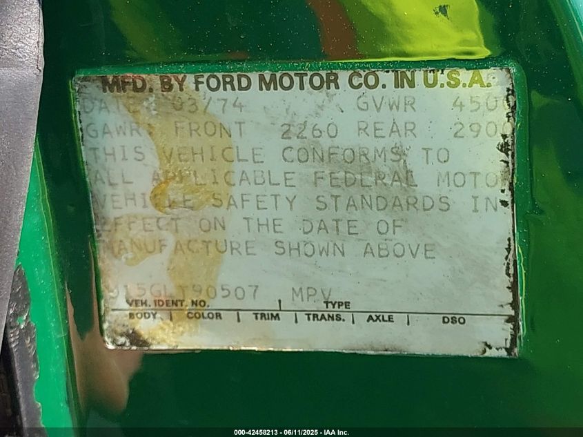 1973 Ford Bronco - 000000U15GLT90507