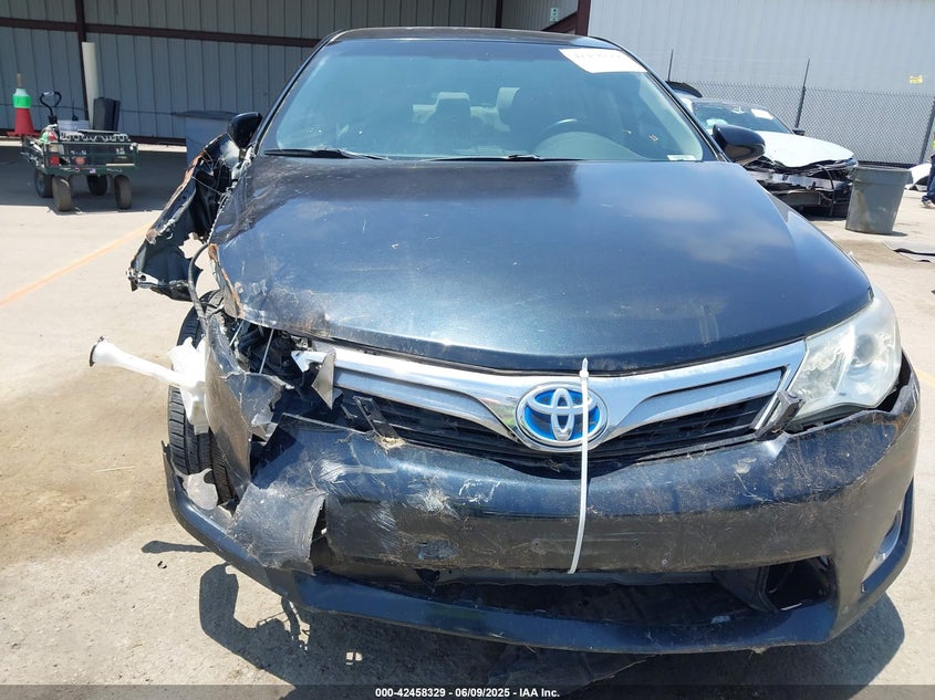 2012 TOYOTA CAMRY HYBRID VIN: 4T1BD1FK0CU023234