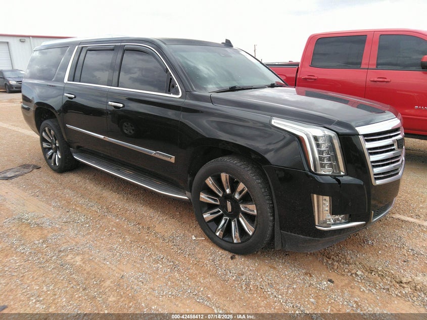 Vin: 1gys4kkj6gr101106, lot: 42951088, cadillac escalade esv platinum 20161