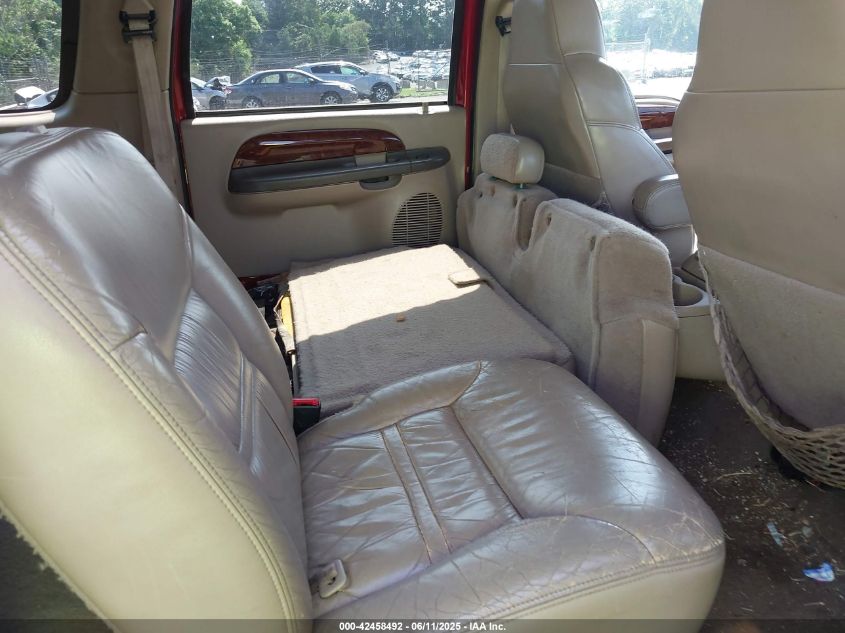 2000 Ford Excursion Limited VIN: 1FMNU43S5YEB26119 Lot: 42458492