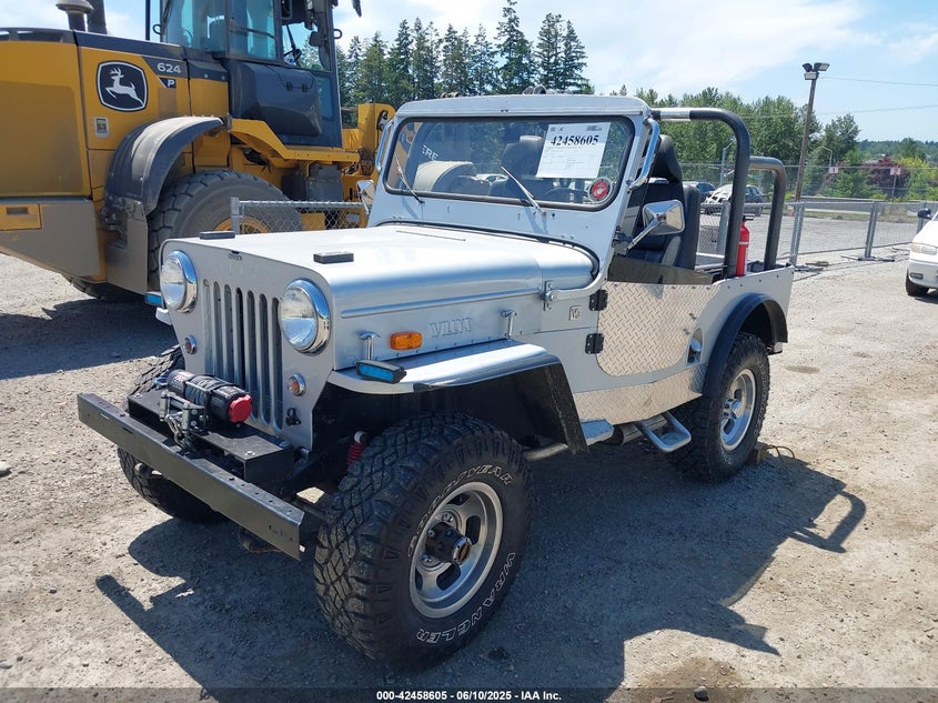 1961 Willies Jeep Cj3 silver null null 5734873237 photo #3