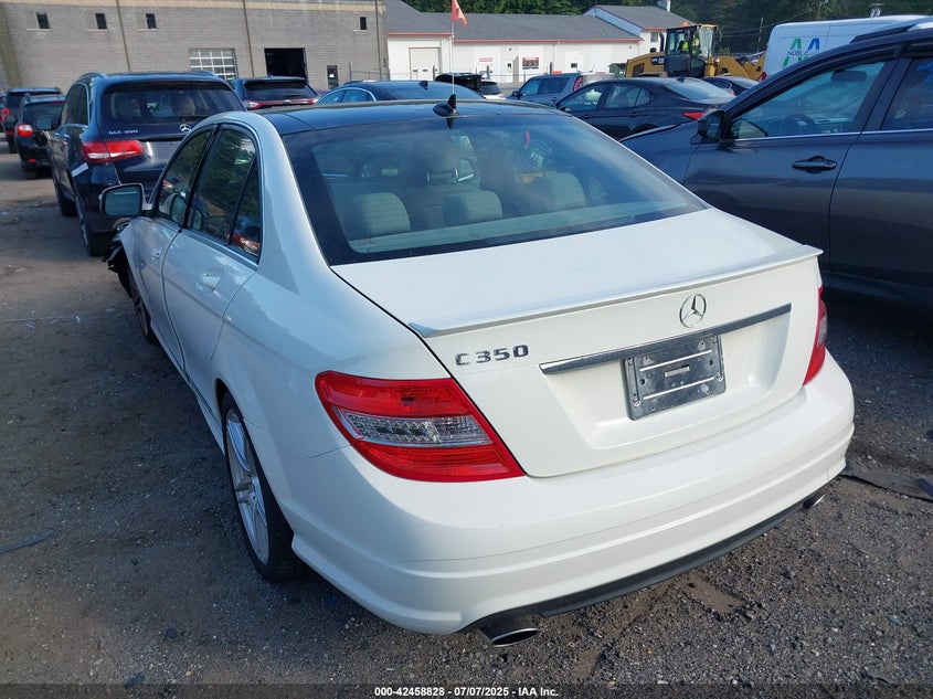 2008 MERCEDES-BENZ C 350 VIN: WDDGF56X28F165254