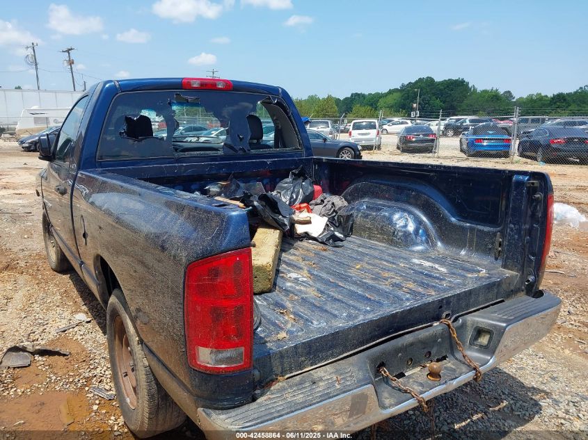 2005 Dodge Ram 1500 St VIN: 1D7HA16K95J600179 Lot: 42458864