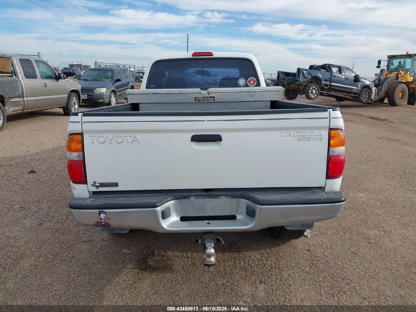 2002 Toyota Tacoma Base V6 VIN: 5TEWN72N82Z060351 Lot: 42458913