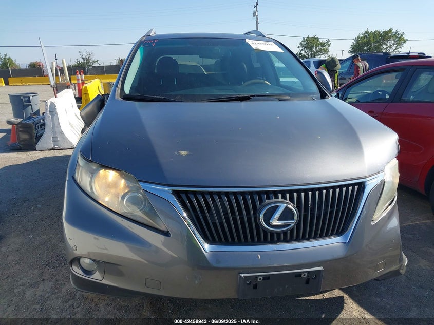 2012 LEXUS RX 350 VIN: 2T2BK1BA8CC140575
