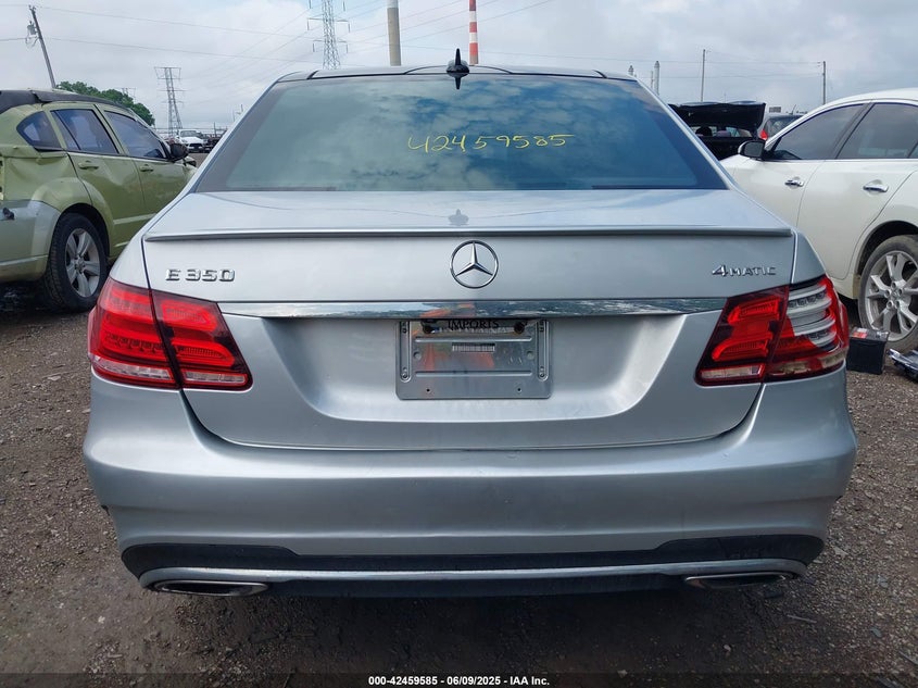 2014 MERCEDES-BENZ E 350 4MATIC - WDDHF8JB4EB037795
