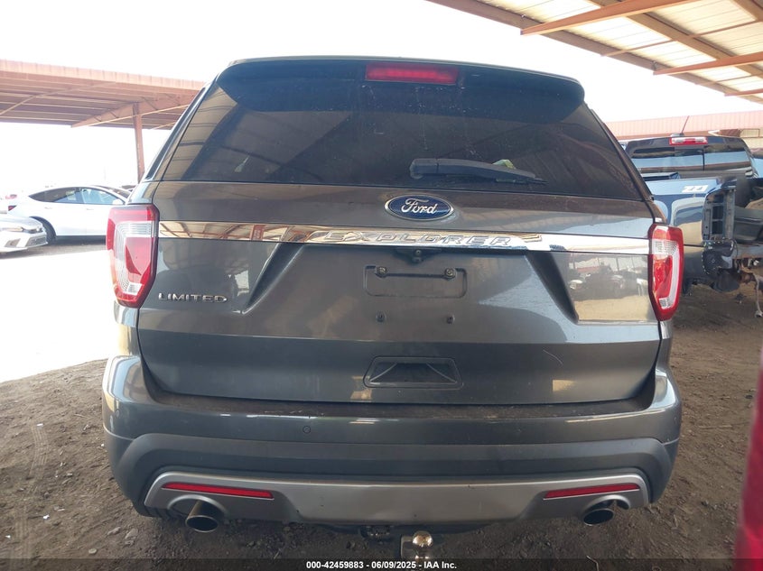 2017 FORD EXPLORER VIN: 1FM5K7F89HGC38661