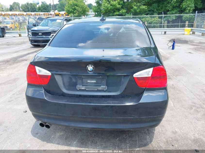 2006 BMW 325I VIN: WBAVB13596KX65960 Lot: 42460430