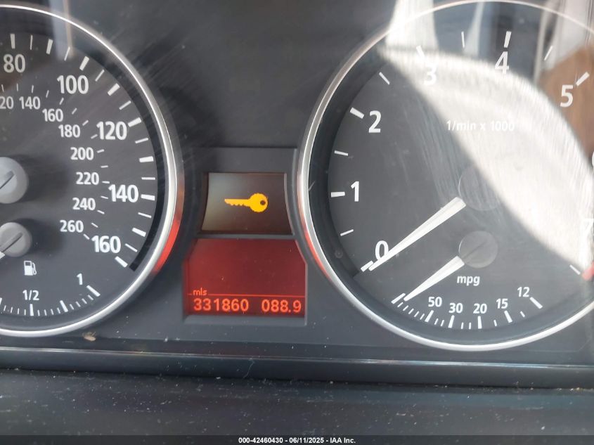 2006 BMW 325I VIN: WBAVB13596KX65960 Lot: 42460430