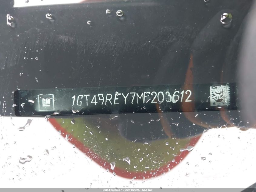 2021 GMC Sierra - 1GT49REY7MF203612