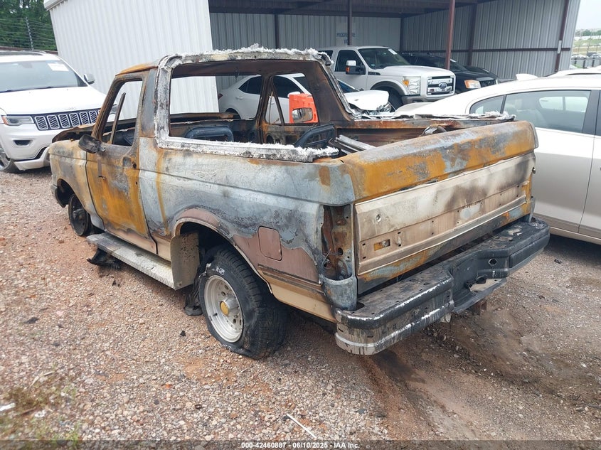 1990 Ford Bronco U100 brown suv gasoline 1FMEU15H8LLA97462 photo #4