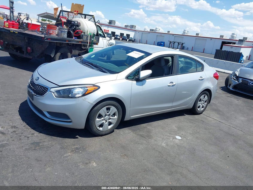 2016 KIA FORTE LX - KNAFX4A61G5577209
