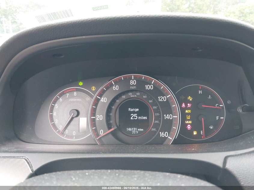 2016 HONDA ACCORD VIN: 1HGCR2F69GA023258