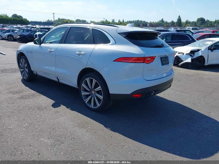Vin: sadck2bv5ha884779, lot: 42953997, jaguar f-pace 35t prestige 20173