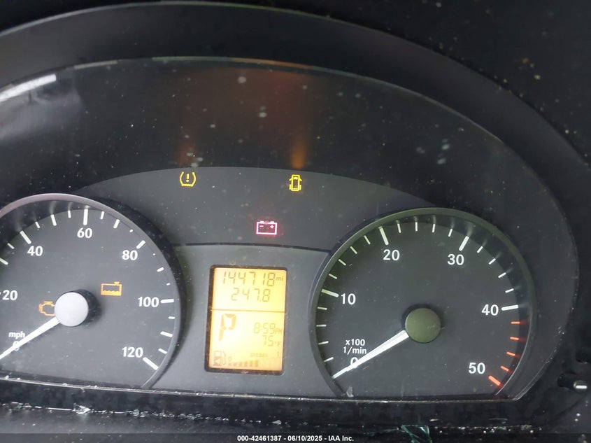 2014 Mercedes-Benz Sprinter 2500 High Roof VIN: WD3PE8CC9E5850928 Lot: 42461387