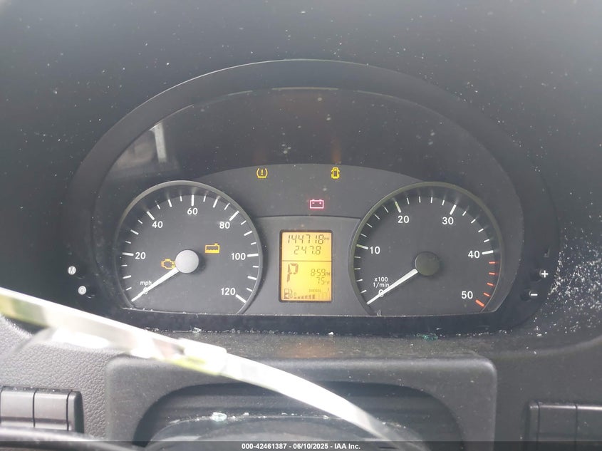 2014 Mercedes-Benz Sprinter 2500 High Roof VIN: WD3PE8CC9E5850928 Lot: 42461387