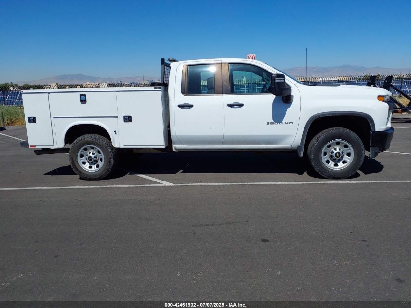 2023 Chevrolet Silverado 3500Hd 4Wd Double Cab Long Bed Wt VIN: 1GB5YSE78PF215122 Lot: 42461932