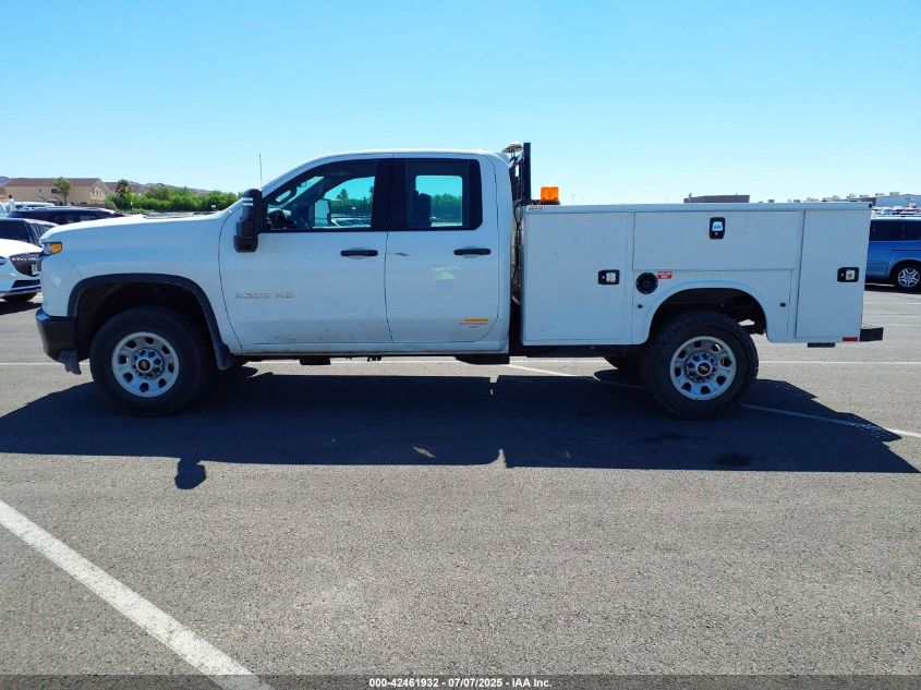 2023 Chevrolet Silverado 3500Hd 4Wd Double Cab Long Bed Wt VIN: 1GB5YSE78PF215122 Lot: 42461932