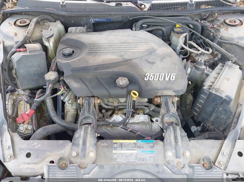 2008 CHEVROLET IMPALA VIN: 2G1WT58K581342816