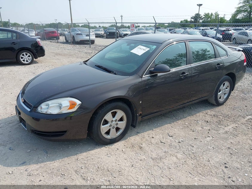 2008 CHEVROLET IMPALA VIN: 2G1WT58K581342816