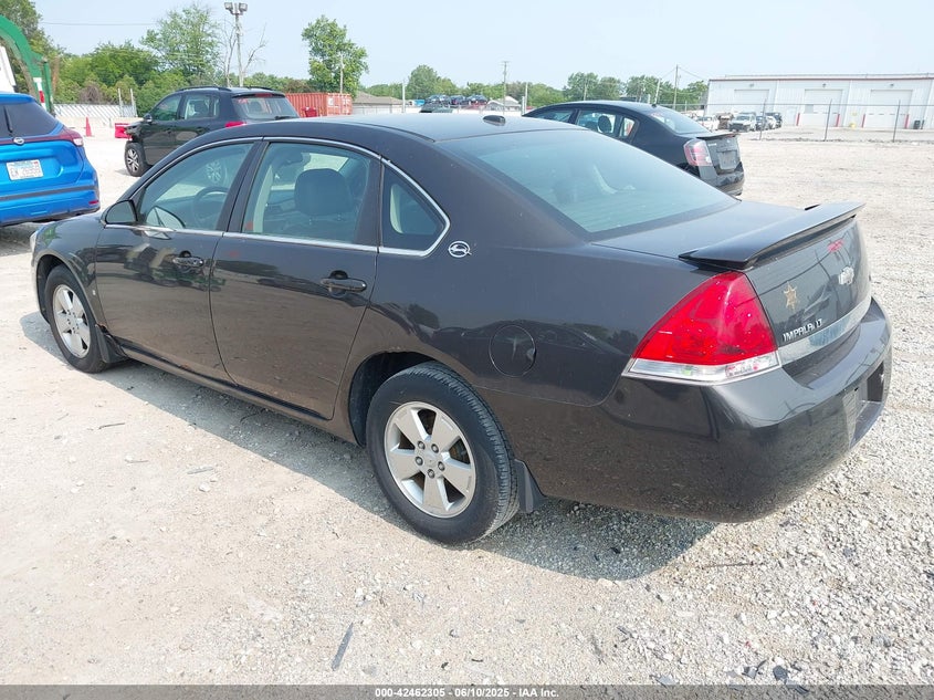 2008 CHEVROLET IMPALA VIN: 2G1WT58K581342816