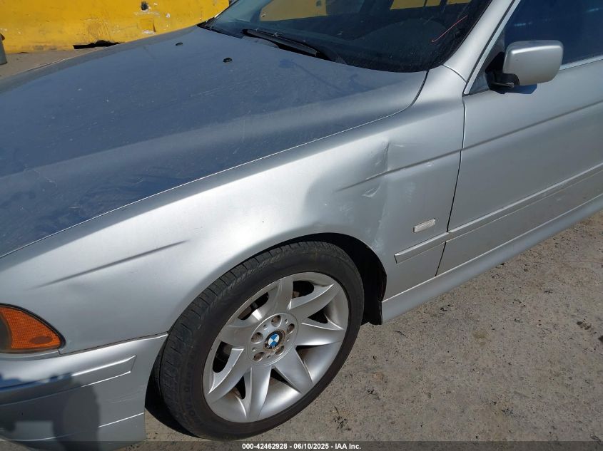 2003 BMW 525Ia VIN: WBADT43413G030714 Lot: 42462928