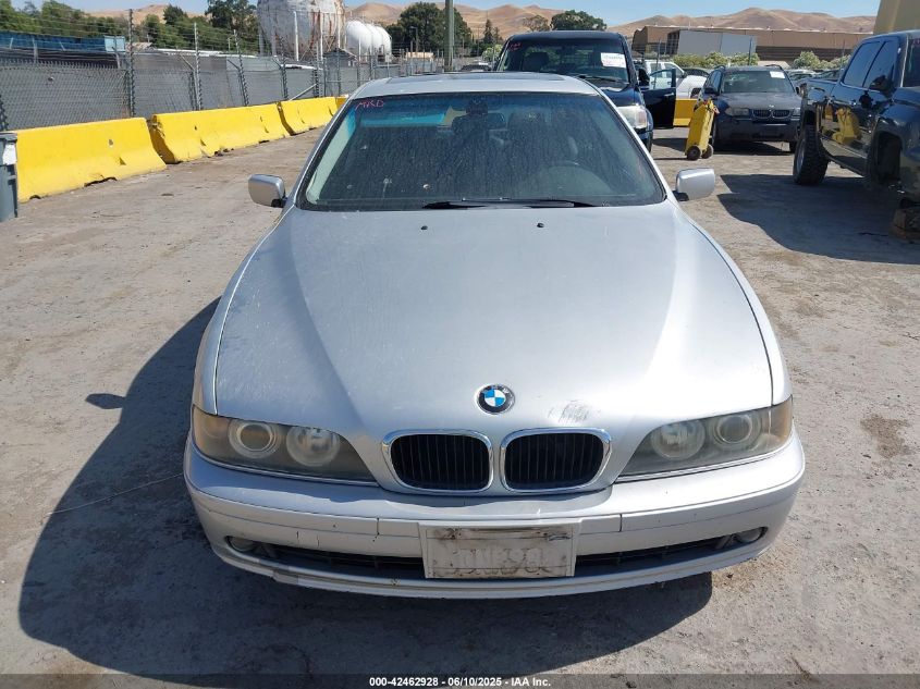 2003 BMW 525Ia VIN: WBADT43413G030714 Lot: 42462928