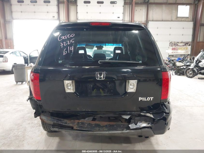 2004 Honda Pilot Ex-L VIN: 2HKYF18514H570752 Lot: 42463055