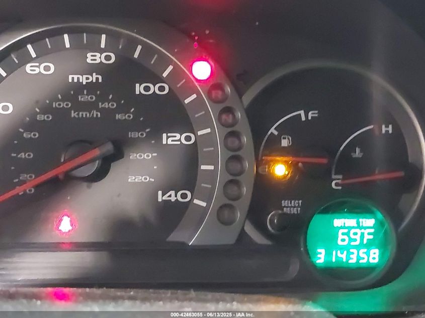 2004 Honda Pilot Ex-L VIN: 2HKYF18514H570752 Lot: 42463055