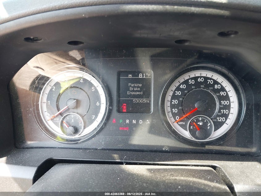 2019 RAM 1500 CLASSIC VIN: 1C6RR7FG4KS624571