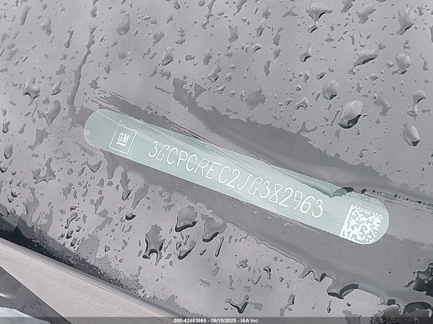 2018 CHEVROLET SILVERADO 1500 1LT - 3GCPCREC2JG382963