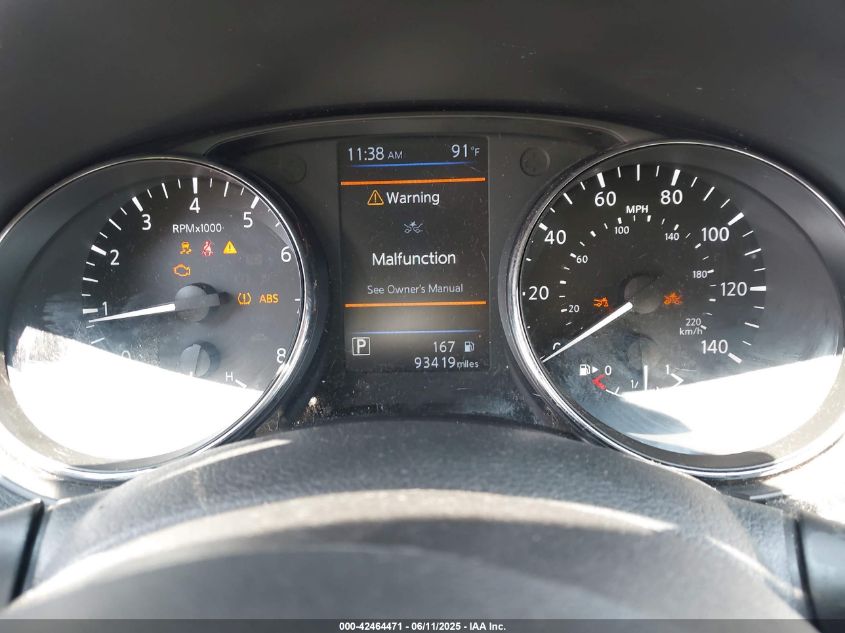 2019 Nissan Rogue Sv VIN: 5N1AT2MT2KC700188 Lot: 42464471