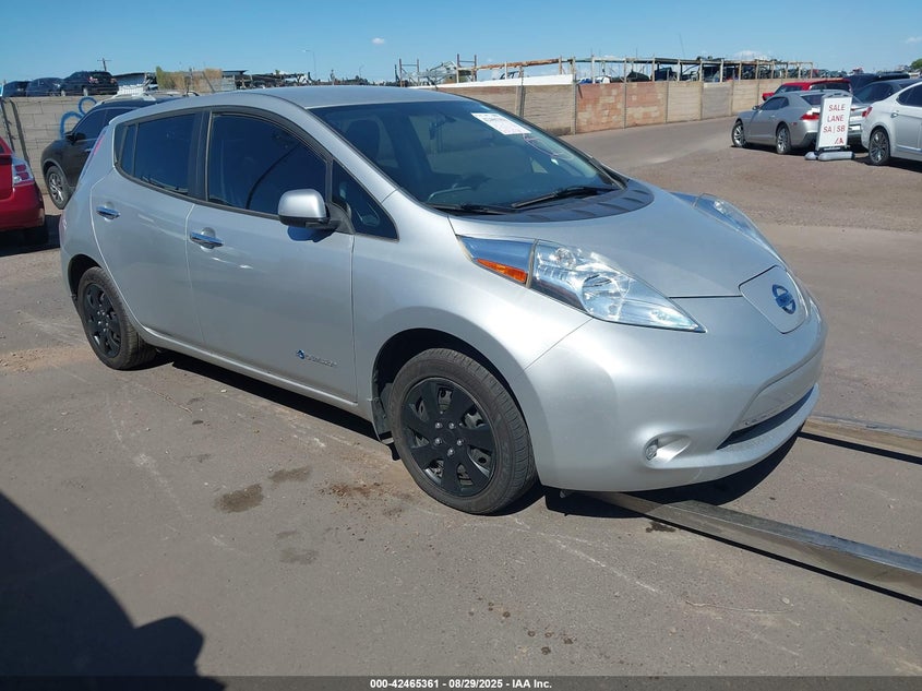 Vin: 1n4bz0cp2hc306107, lot: 42958037, nissan leaf s 2017 img_1