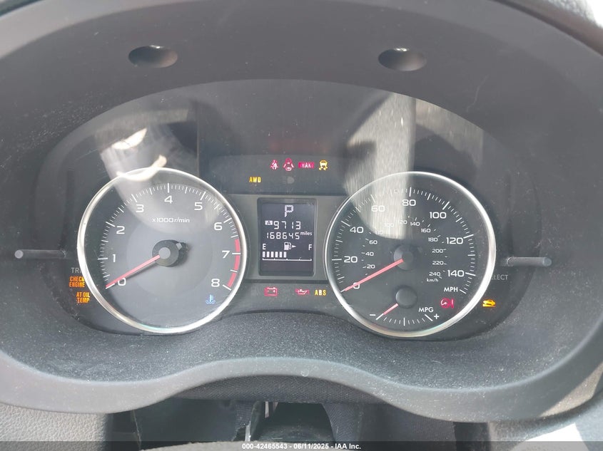 2013 SUBARU XV CROSSTREK VIN: JF2GPAKC0DH848279