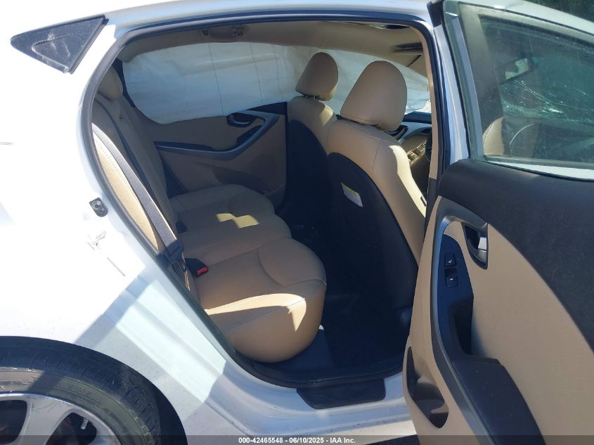 2013 Hyundai Elantra Limited VIN: 5NPDH4AE0DH321993 Lot: 42465548