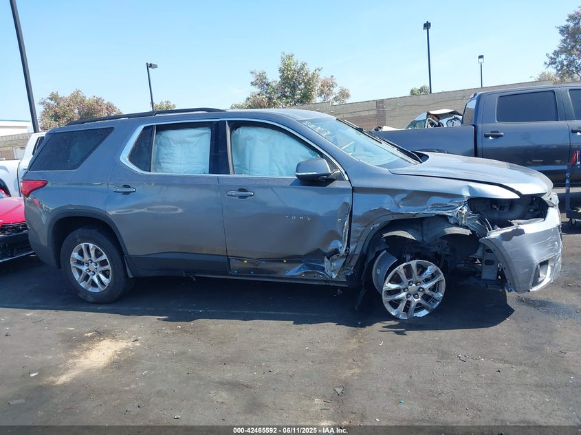 2021 CHEVROLET TRAVERSE FWD LT CLOTH - 1GNERGKW0MJ218839