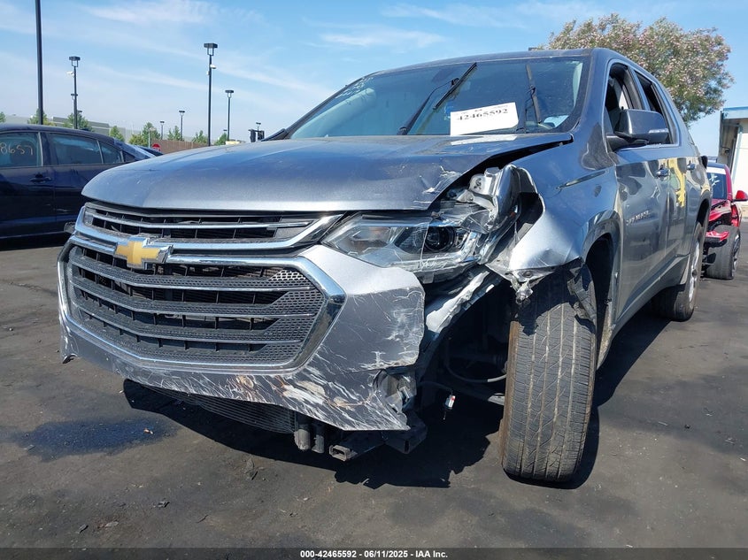 2021 CHEVROLET TRAVERSE FWD LT CLOTH - 1GNERGKW0MJ218839