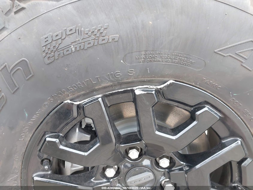 2024 FORD BRONCO RAPTOR - 1FMEE0RRXRLB33753