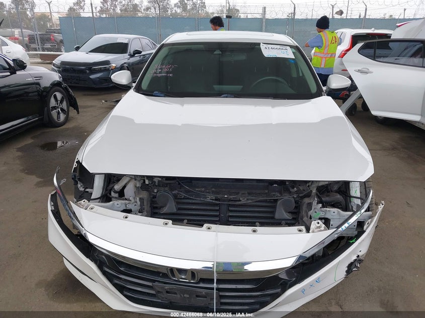 2018 Honda Accord Ex-L VIN: 1HGCV1F65JA268121 Lot: 42466068