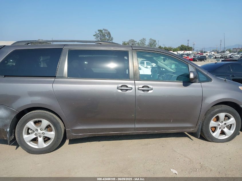 2014 Toyota Sienna Le V6 8 Passenger VIN: 5TDKK3DC6ES417913 Lot: 42466109