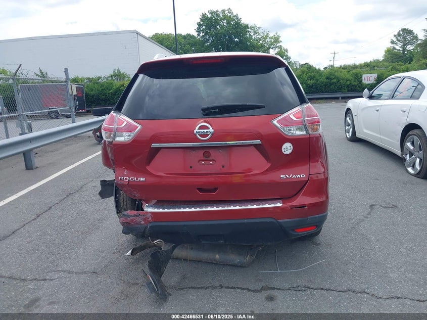 2016 NISSAN ROGUE SV - KNMAT2MV2GP672706
