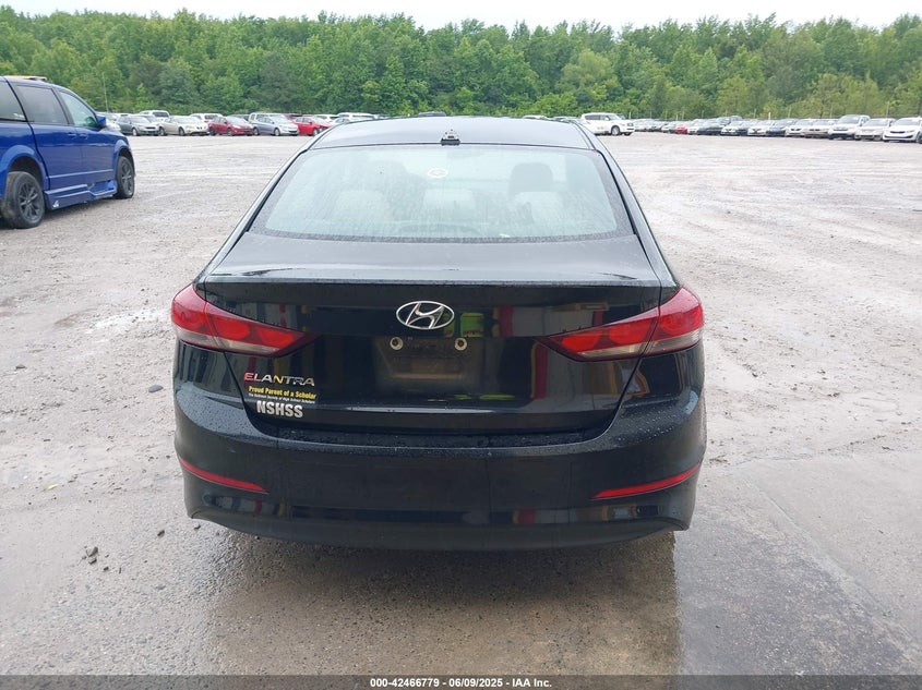 VIN KMHD84LF0HU176225 2017 HYUNDAI ELANTRA SE