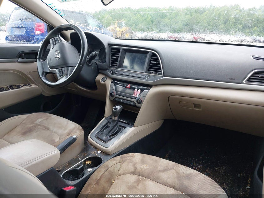 VIN KMHD84LF0HU176225 2017 HYUNDAI ELANTRA SE