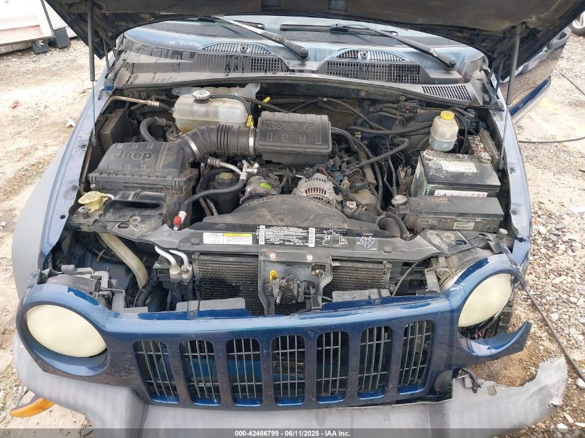 2002 Jeep Liberty Sport VIN: 1J4GL48K42W199972 Lot: 42466799