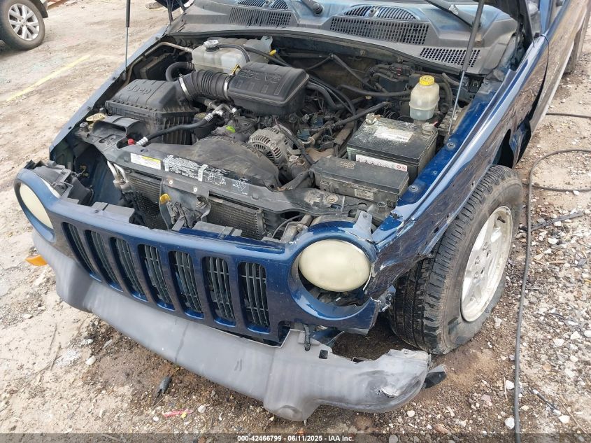 2002 Jeep Liberty Sport VIN: 1J4GL48K42W199972 Lot: 42466799